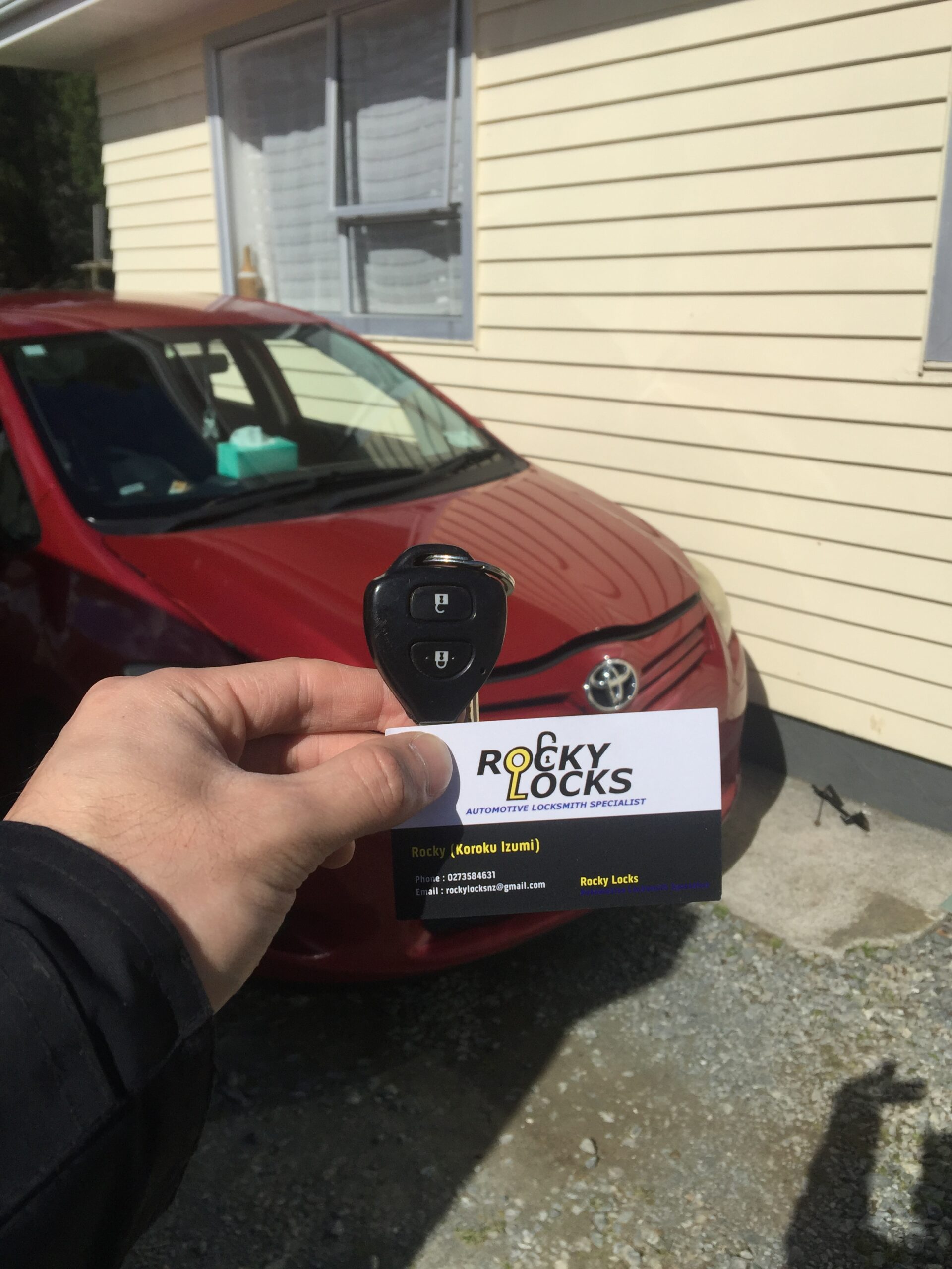 Making Key For Toyota Corolla Rockylocks Automotive Locksmiths